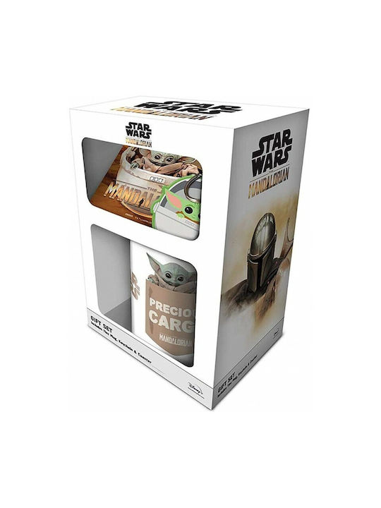 Pyramid International Star Wars: The Mandalorian Κούπα Κεραμική Πολύχρωμη 300ml 3τμχ