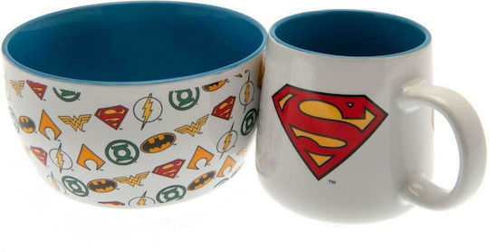 GB eye Dc Comics Κούπα Κεραμική Πολύχρωμη 2τμχ