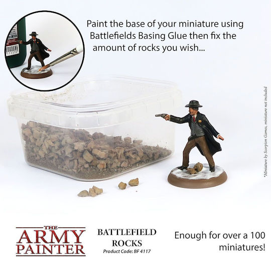 The Army Painter Battlefield Rocks Aξεσουάρ Μοντελισμού 1τμχ
