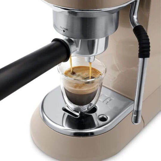 De'Longhi Dedica Arte Automatic Espresso Machine 1300W Pressure 15bar Gold