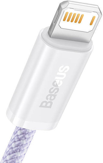 Baseus Dynamic 2 Braided USB to Lightning Cable Μωβ 1m (CALD040005)