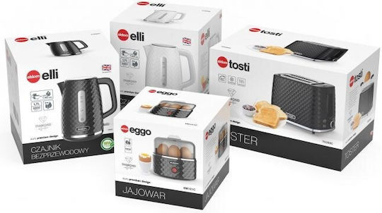 Eldom Kettle 1.7lt 2200W Black