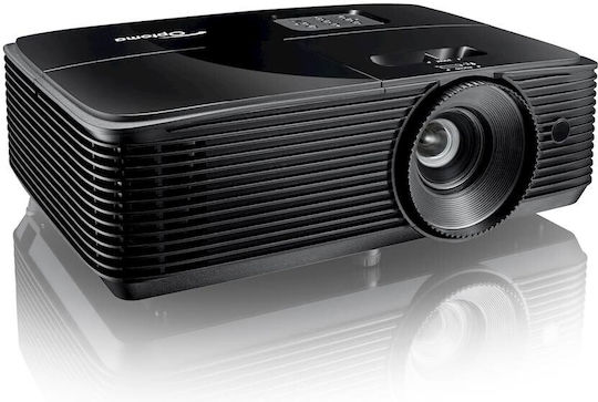 Optoma W400 3D Проектор DLP HD Обикновена лампа с вградени високоговорители Черен