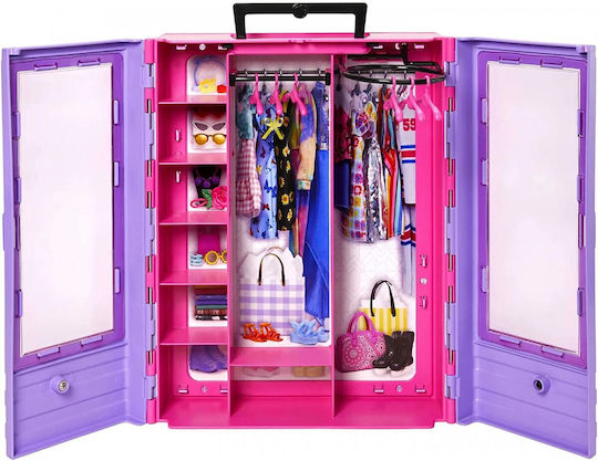 Barbie Fashionistas Ultimate Closet Doll Set for 3+ Years (Various Designs) 1pc