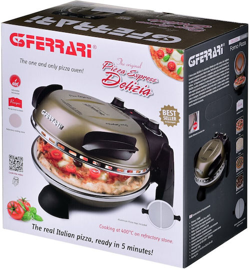 G3Ferrari Delizia G10006 Παρασκευαστής Πίτσας 1200W Χρυσός