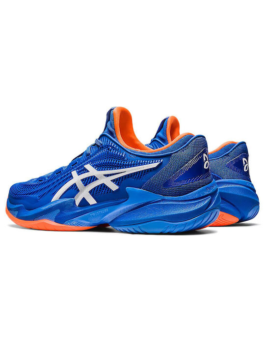 ASICS Court FF 3 Novak Men's Tennis Shoes for All Courts Tuna Blue / White