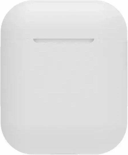 Hurtel Soft Touch Θήκη Σιλικόνης σε Λευκό χρώμα για Apple AirPods