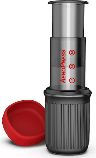 Aerobie Aeropress Go Καφετιέρα Φίλτρου Χειρός Πλαστική Μαύρη 237ml