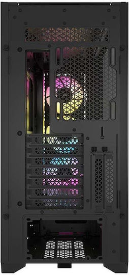 Corsair 5000D RGB Airflow Gaming Middle Tower Carcasă Calculator cu Fereastră Laterală Negru