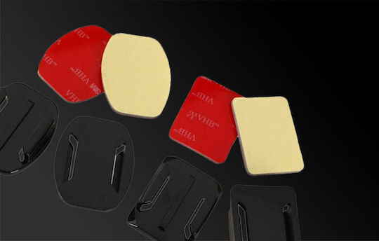 Telesin Set of Flat and Curve Adhesive Mount 3M Adhesive Support Base for GoPro