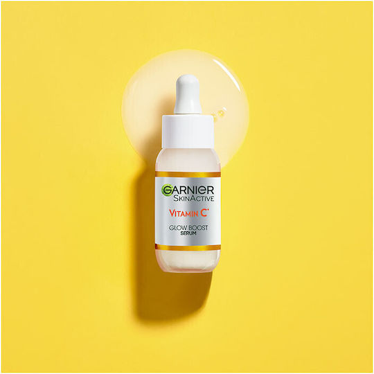 Garnier Skinactive Vitamin C Glow Booster Προσώπου με Βιταμίνη C & Νιασιναμίδη για Λάμψη & Πανάδες 30ml