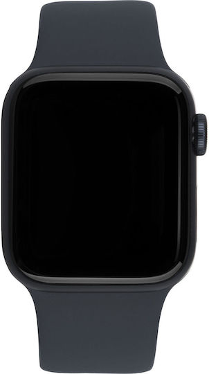 Apple Watch SE 2022 Cellular Aluminium 40mm Waterproof with eSIM and Heart Rate Monitor (Midnight with Midnight Sport Band)