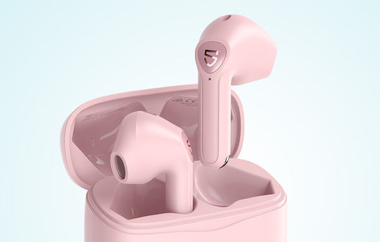 SoundPEATS Air3 In-ear Bluetooth Handsfree Earphones with Sweat Resistance and Charging Case Pink