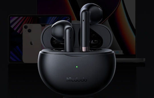 Mcdodo Earbuds Lite Bluetooth Handsfree Earphones with Sweat Resistance and Charging Case Black