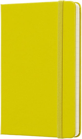 Moleskine Classic Collection Notebook Ruled with Elastic Yellow