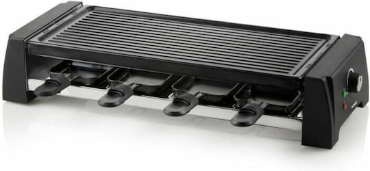 Domo Tischplatte Elektrogrill Glatte Platte 120W mit einstellbarem Thermostat