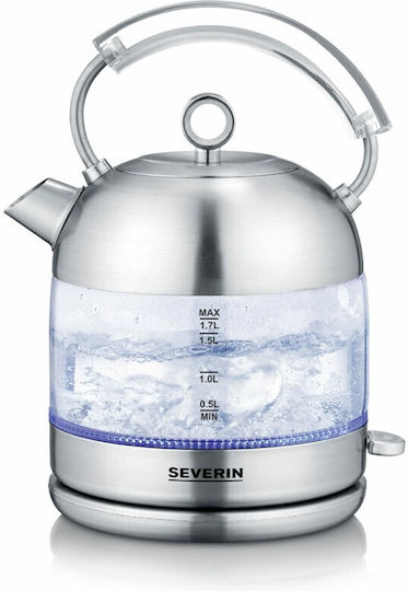 Severin Βραστήρας 1.7lt 2400W Ασημί