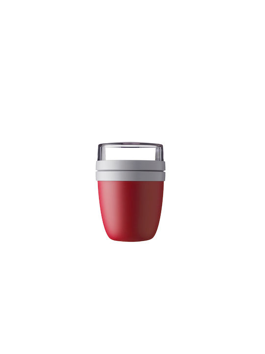 Mepal Plastic Lunch Box Ellipse Nordic Red 700ml