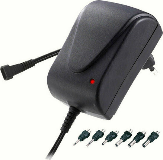 Minwa Universal Power Adapter Adjustable Voltage 1A with 8 Plugs MW MB10EU