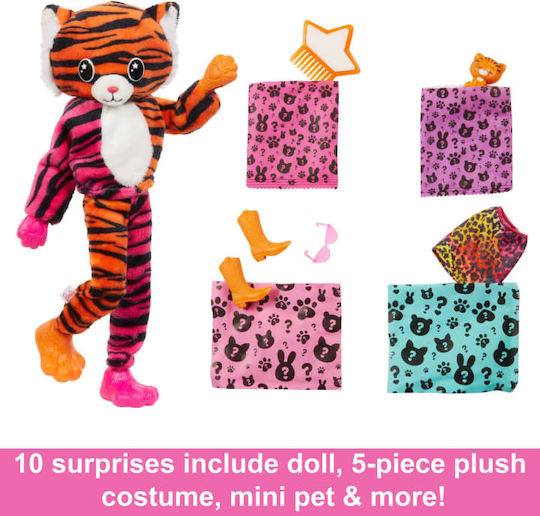 Barbie Тигърче Кукла Сладко разкриване за 3+ години+ години 29см.
