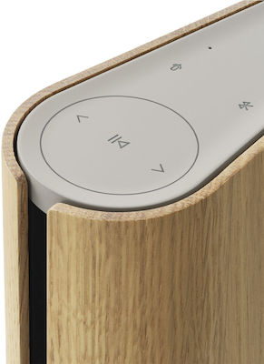 Bang & Olufsen Beosound Emerge Home Entertainment Active Speaker 2 No of Drivers Wi-Fi Connected and Bluetooth 120W Gold Tone / Light Oak (Piece)