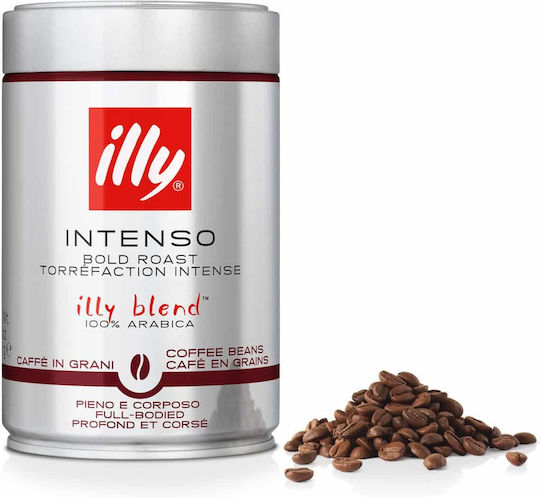 Illy Καφές Espresso Arabica Intenso σε Κόκκους σε Κουτί 250gr