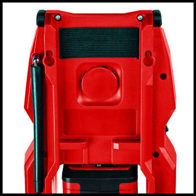 Einhell TC-RA 18 Li BT Solo Φορητό Ραδιόφωνο Επαναφορτιζόμενο με Bluetooth Κόκκινο