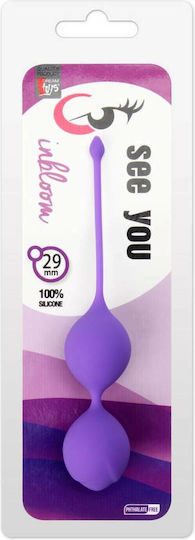Dream Toys See You In Bloom Duo Balls Purple