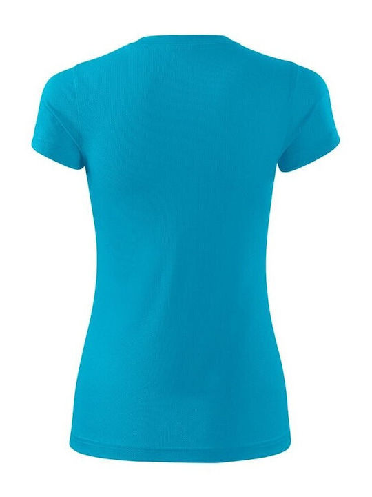 Adler Women's Short Sleeve Promotional T-Shirt Turquoise