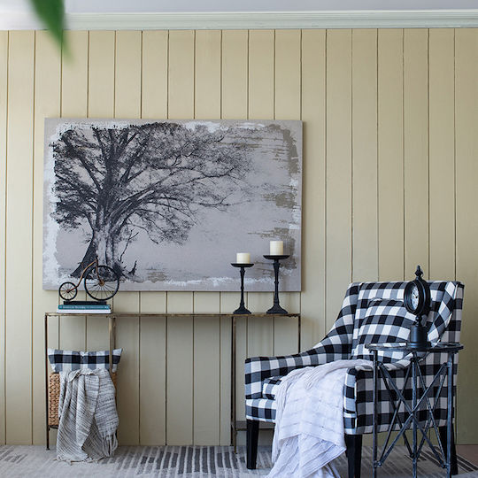 Artekko Painting on Canvas Black and white 150x100cm