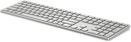 HP 970 Programmable Ασύρματο Bluetooth Πληκτρολόγιο Αγγλικό US Λευκό