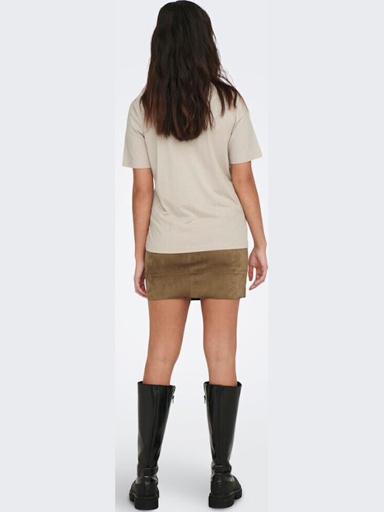Women's T-shirt Beige
