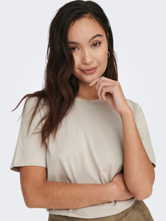Women's T-shirt Beige