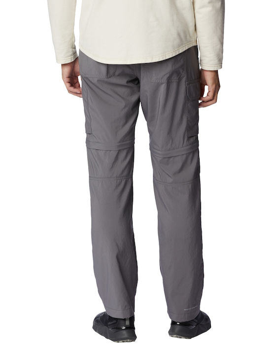 Columbia Silver Ridge Utility Convertible Men's Hiking Long Trousers Gray