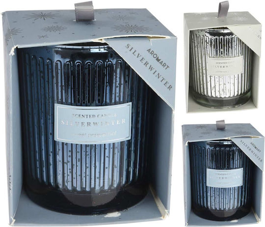 Zaros Aromatic Candle in Silver Jar