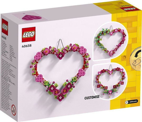 LEGO Icons Ornament Inimă pentru 9+ Ani 254 Bucăți