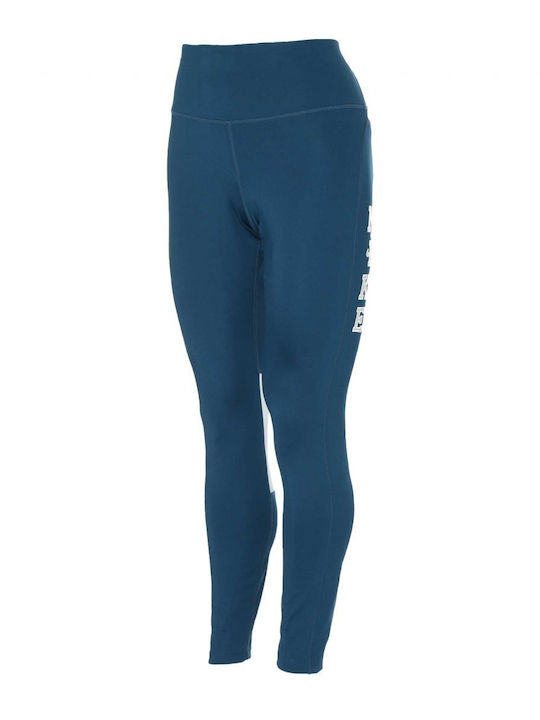 Women's Cropped Running Legging Dri-Fit Blue
