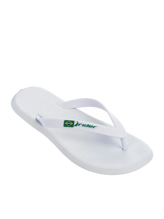 Rider Flip Flops bărbați Albi