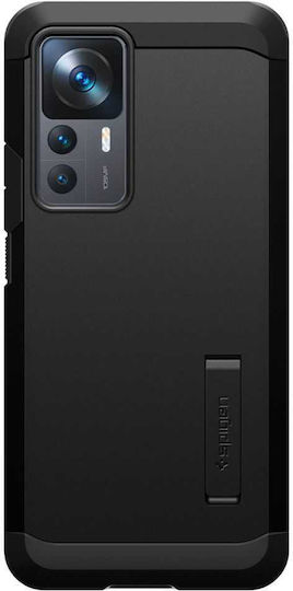 Spigen Tough Armor Back Cover Πλαστικό Μαύρο (Xiaomi 12T / 12T Pro)
