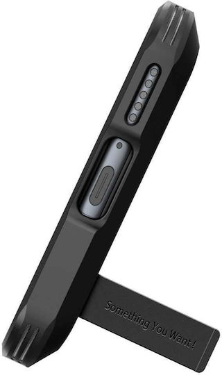 Spigen Tough Armor Back Cover Πλαστικό Μαύρο (Xiaomi 12T / 12T Pro)