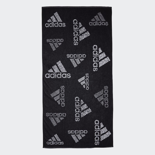 adidas Branded MH TWL Βαμβακερή Μαύρη 100x50εκ.