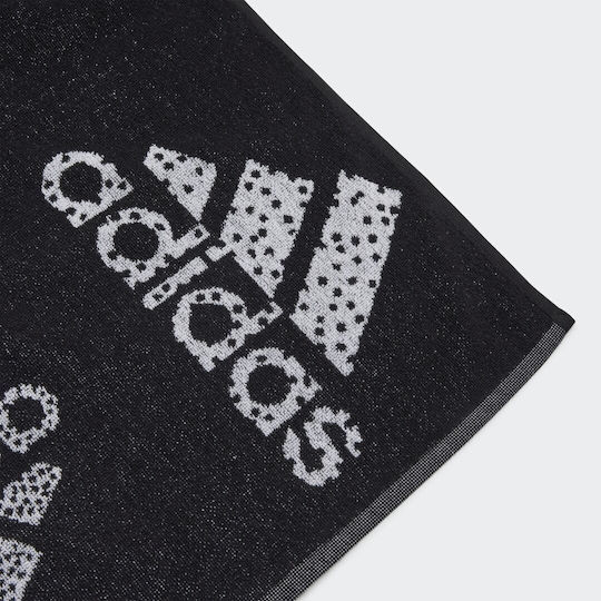 adidas Branded MH TWL Βαμβακερή Μαύρη 100x50εκ.