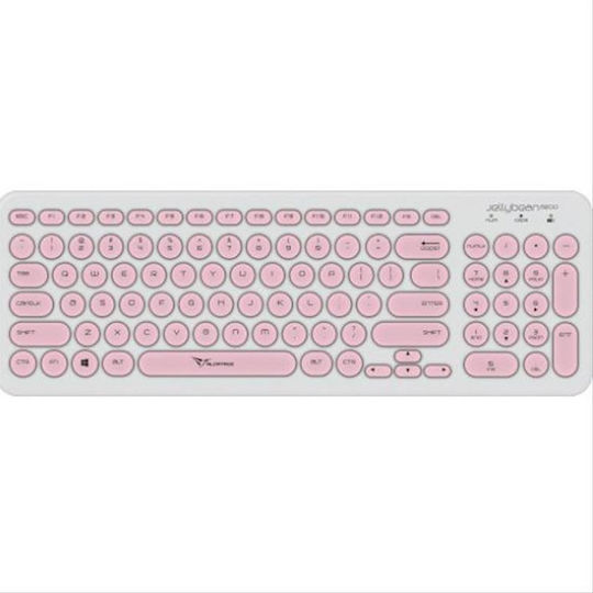 Alcatroz Jellybean U200 Kabellos Nur Tastatur Englisch US Rosa