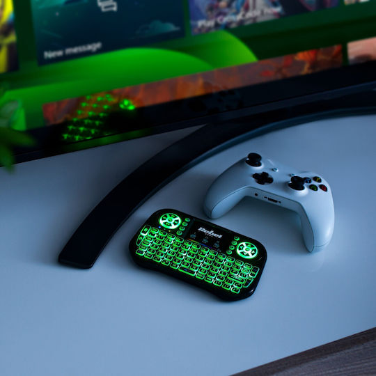 Quer Mini Q5 Kabellos Tastatur mit Touchpad Englisch US