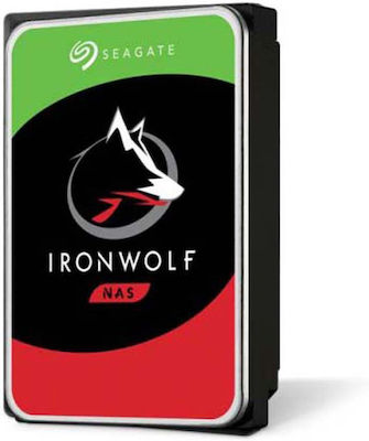 Seagate Ironwolf 6TB HDD Hard Drive 3.5" SATA III 5400rpm with 256MB Cache for NAS