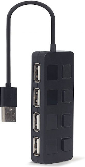 Gembird USB 2.0 4 Port Hub with USB-A Connection