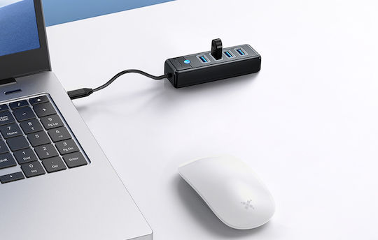 Orico Hub 4 Porturi USB 3.0 cu Conectare USB-C
