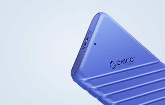 Orico Case for Hard Drive 2.5" SATA III with Connection USB 3.0 Blue