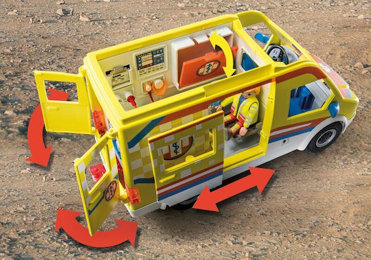 Playmobil City Life Ambulance with Rescuers for 4-10 years old
