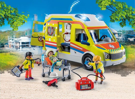 Playmobil City Life Ambulance with Rescuers for 4-10 years old